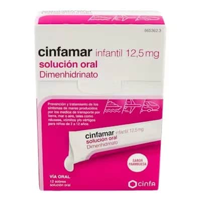 Cinfamar Infantil - Prevención Mareos