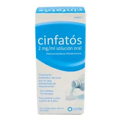 Cinfatos Jarabe - Antitusivo para tos seca