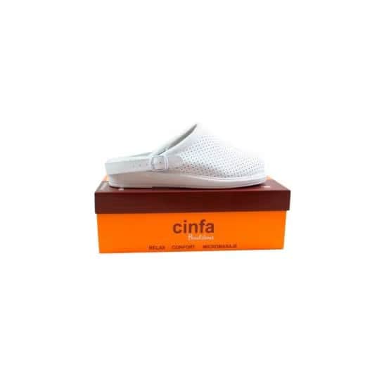 Cinfa Hankshoes zueco confort blanco N39