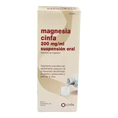 Magnesia Cinfa 200mg/ml - Laxante y Antiácido