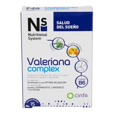 NS Valeriana Complex 15 Comp - Sueño