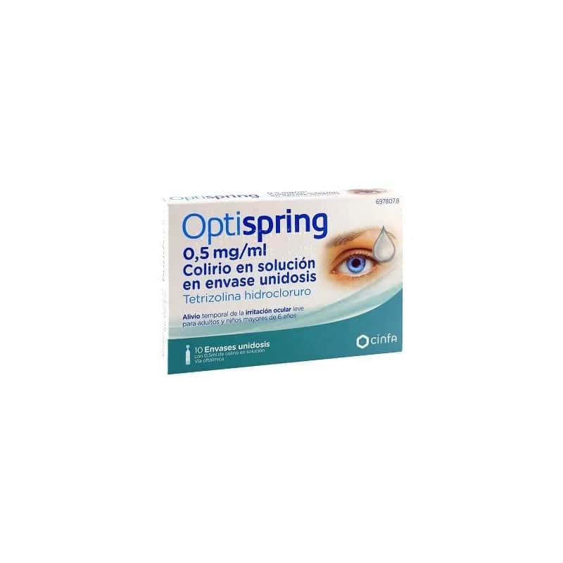 Optispring 0.05% | Colirio Descongestivo Oftálmico