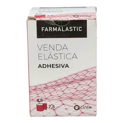 Venda Farmalastic Elástica Adhesiva 4,5x7,5 | Compresión