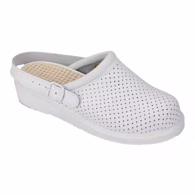 Zueco Hankshoes Micromasaje Blanco 36 - Comodidad Profesional