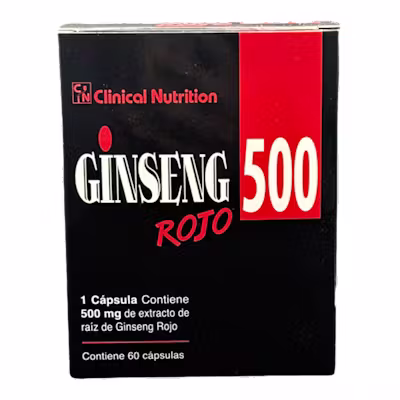 CN Ginseng Rojo 500mg - Energía y Vitalidad 60