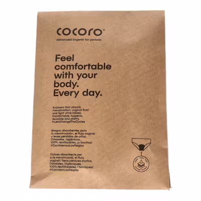 Cocoro Essence Braguita Menstrual 4/L - Flujo Abundante