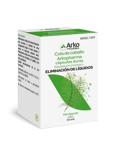 Arkopharma Cola de caballo 190 mg 100 cápsulas