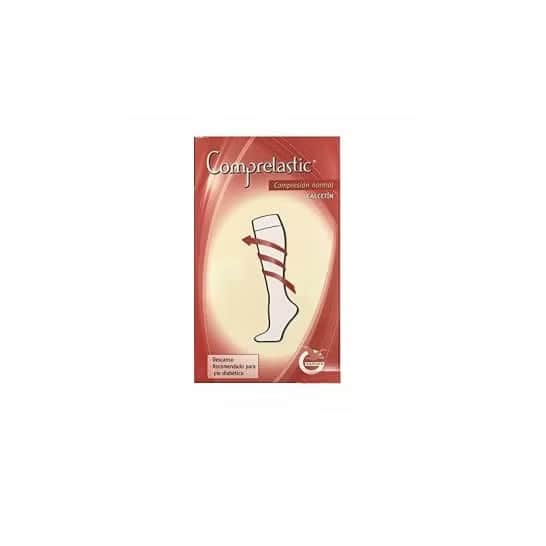 Comprelastic calcetín compresión normal color negro T-4 1ud