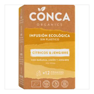 Conca Organics Cítricos y Jengibre - Infusión