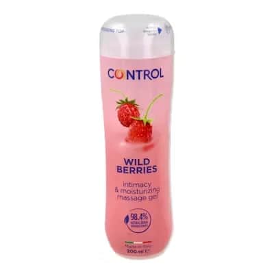 Control Gel Masaje Wild Berries 200ml