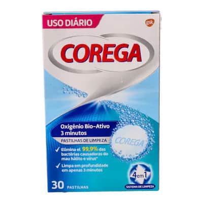 Corega Oxigeno Activo 30 Tabs