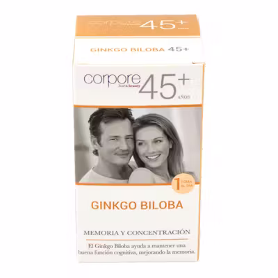 Ginkgo Biloba 45+ Memoria - Función Cognitiva