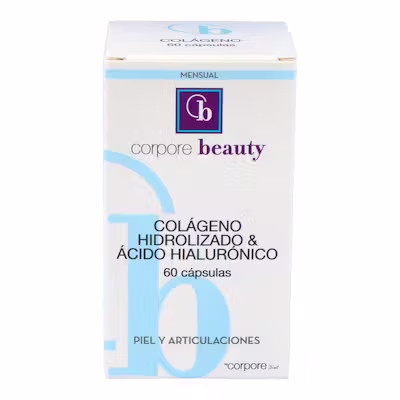 Corpore Beauty Colágeno+Ácido Hialurónico 60 Cáps