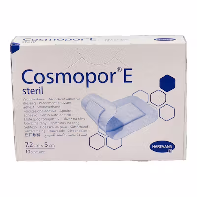 Cosmopor E Apósito Estéril 7,2x5 | Protección heridas
