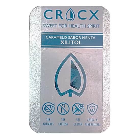 Cracx Caramelo Xilitol Menta 35g