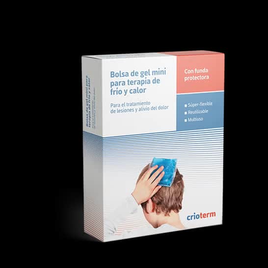 Crioterm Bolsa de Gel Mini Frío Calor + Funda Protectora