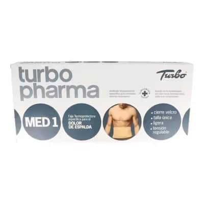 Faja Lumbar Turbo Med 1 - Soporte Espalda Velcro