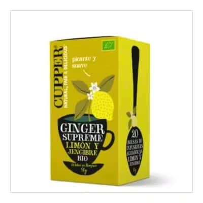 Cupper Limón Jengibre - Infusión Bio
