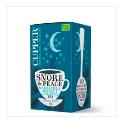 Cupper Snore Peace Bio | Infusión Relajante para Dormir