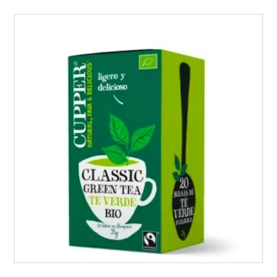 Cupper Té Verde 20 Bolsitas Bio - Infusión