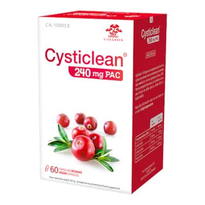 Cysticlean 240 Mg 60 Capsulas Sup Al