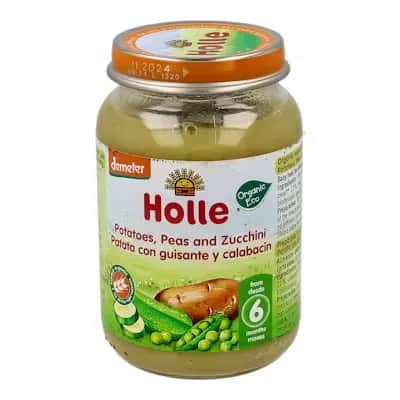 Holle Potito Patata Guisantes Calabacín | 6M