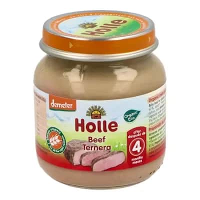 Holle Potito Ternera 100% Mini 4+ Meses 125g