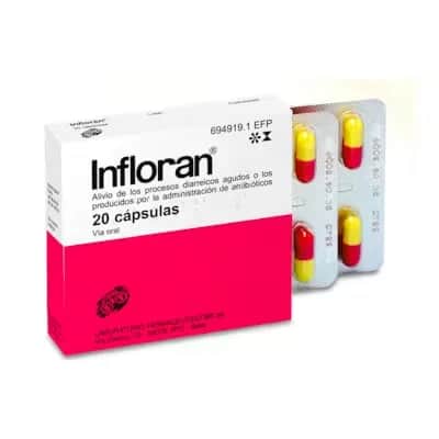 Infloran 20 Caps - Probiótico Infantil