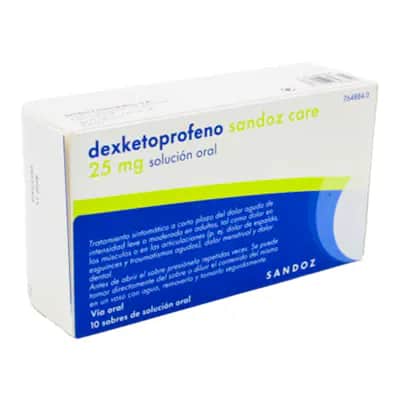 Dexketoprofeno Sandoz Care Sobres - Dolor rápido y cómodo