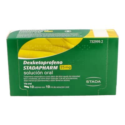 Dexketoprofeno Stadapharm 25mg | Dolor