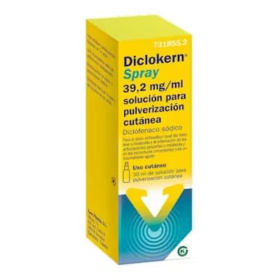 Diclokern Spray 39,2 mg/ml | Alivio del Dolor