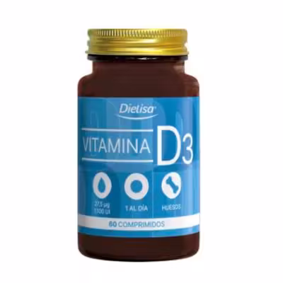 Dietisa Vitamina D3 60 Comp | Salud Ósea e Inmunidad