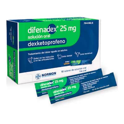 Difenadex 25 Mg - Dolor Agudo Leve