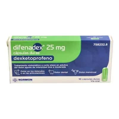 Difenadex 25 Mg | Analgésico AINE