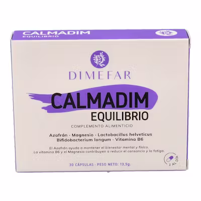 Dimefar Calmadim Equilibrio 30 Caps - Bienestar Emocional