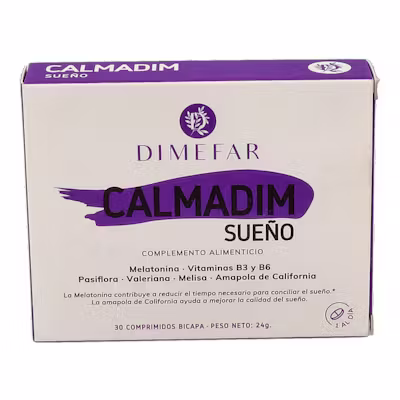 Dimefar Calmadim Sueño 30 Comp - Descanso Reparador