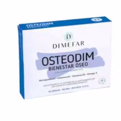 Dimefar Osteodim - Salud Ósea 30 Cápsulas