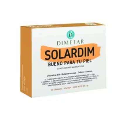 Dimefar Solardim 30 Cáps - Protección Solar