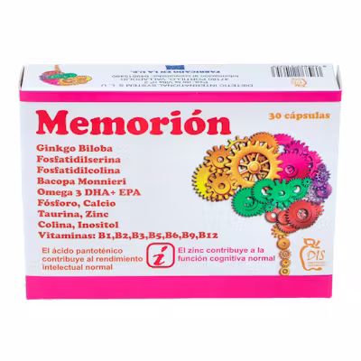 Dis Memorion 30 Cápsulas - Concentración