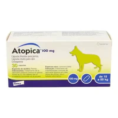 Atopica 100 Mg - Ciclosporina para Perros