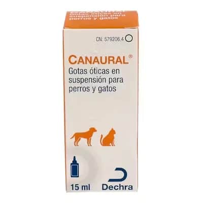 Canaural Susp 15ml | Otitis Externa Perros Gatos