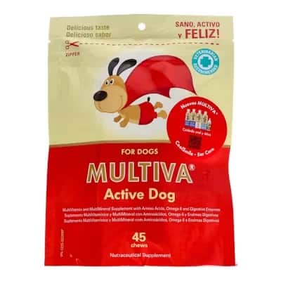 Multiva Active Perro 45 Chews - Suplemento Vitamínico