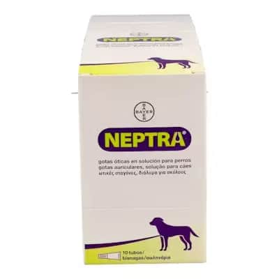 Neptra Solución Ótica Perro 10x1ml | Otitis