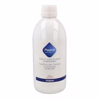 Plaqtiv + Aditivo Agua 500ml - Cuidado bucal Vet