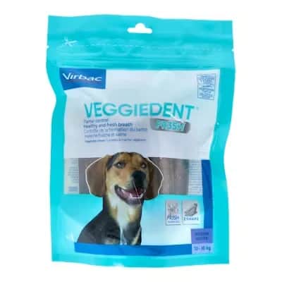 Veggiedent Fresh M | Láminas Dental Perros 10-30kg