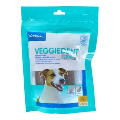 Veggiedent Fresh S | Láminas Dental Perros Pequeños