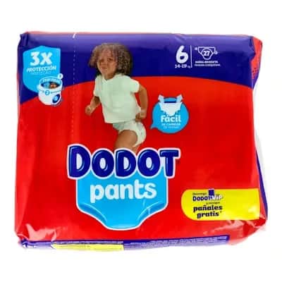 Pañal Dodot Pants Talla 6 | +15 kg