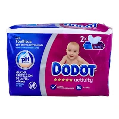 Toallitas Dodot Activ Recambio - Higiene Bebé