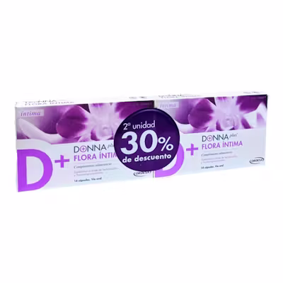 Donna+ Flora Intima - Probióticos Íntimos