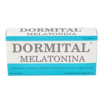 DORMITAL Melatonina 30 capsulas | Sueño Reparador
